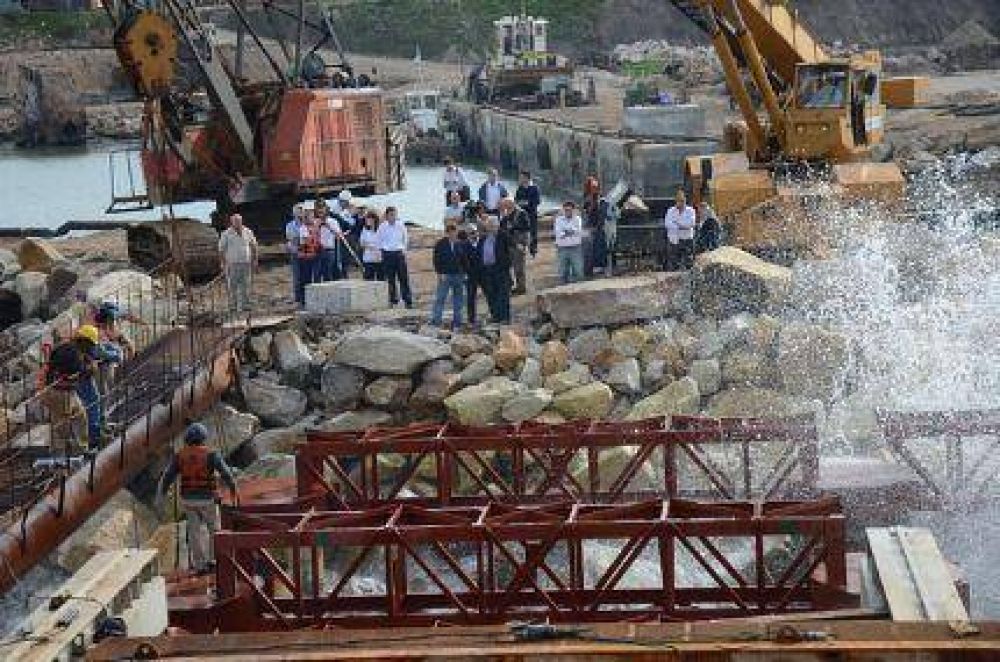 El Emisario Submarino entr� en la etapa final de su construcci�n