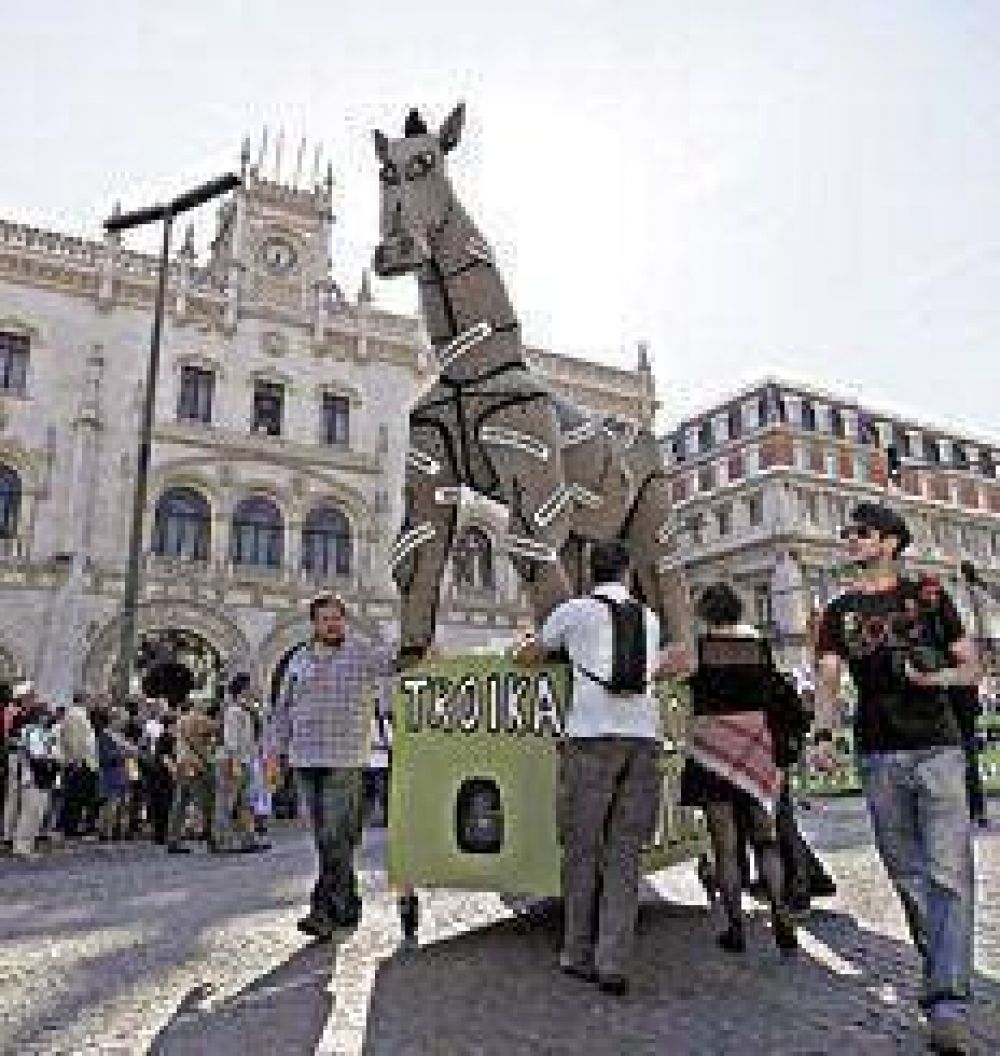Portugal march� contra el ajuste