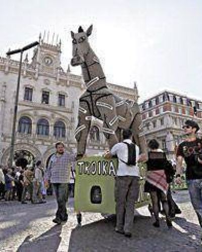 Portugal march� contra el ajuste