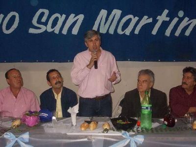 La agrupaci�n Nuevo San Mart�n realiz� la pe�a de la militancia