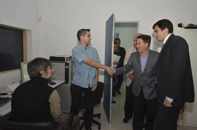 EL INTENDENTE DE LAN�S DAR�O D�AZ P�REZ, VISIT� LA INSTITUCI�N M�DICA DEDICADA A ESTUDIOS DE ALTA COMPLEJIDAD