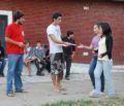 Movilizaci�n de la Juventud Radical frente a ABSA	