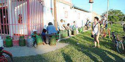 Gas: no se normaliza la provisi�n en barrios