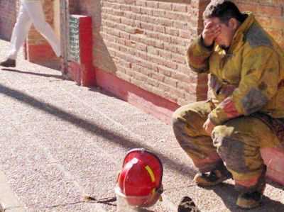 Conmoci�n en Casilda: un ni�o de veinte meses muri� al incendiarse su casa