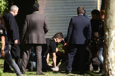 Un brutal enfrentamiento entre militantes de ATE y la Metropolitana dej� 32 heridos
