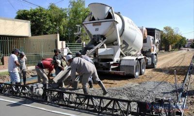 M�s de 500 metros de pavimentaci�n