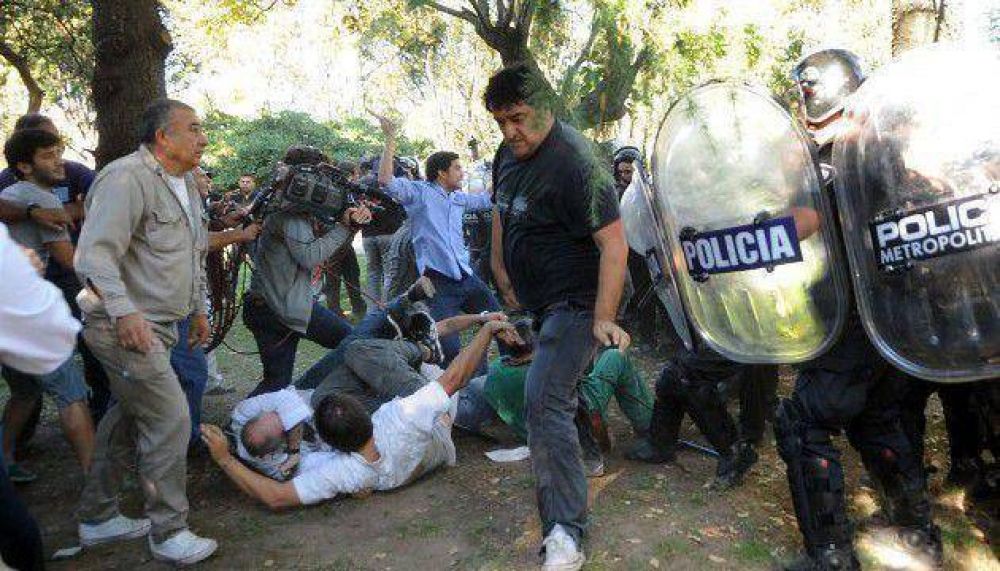 La batalla del Borda: 36 heridos