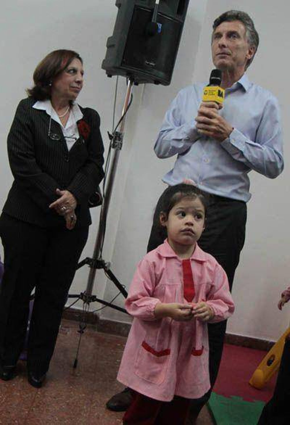 Macri inaugur� el 40� Centro de Primera Infancia, en Villa Lugano