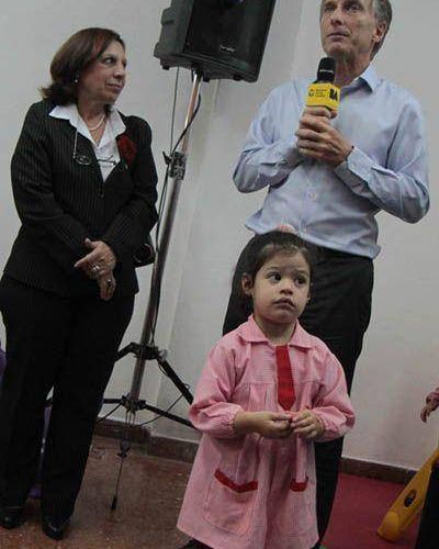 Macri inaugur� el 40� Centro de Primera Infancia, en Villa Lugano