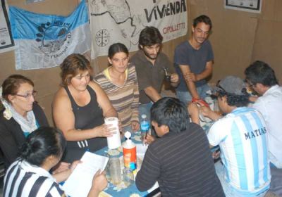 Ocupantes har�n marcha hacia la Municipalidad 