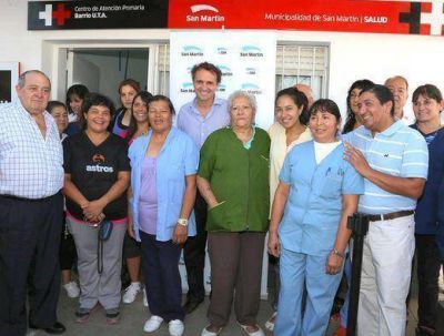 Katopodis present� la puesta en valor y ampliaci�n de un centro de salud del barrio UTA