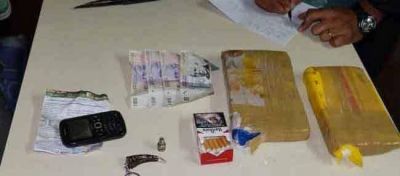 Viajaba al sur con 2 kilos de coca�na