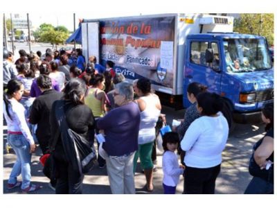El cami�n de la econom�a popular llega a la ciudad de Santa Fe
