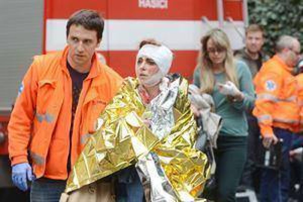 Decenas de heridos por una fuerte explosi�n en Praga