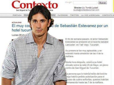 Grave acusaci�n de medio tucumano contra Sebasti�n Estevanez
