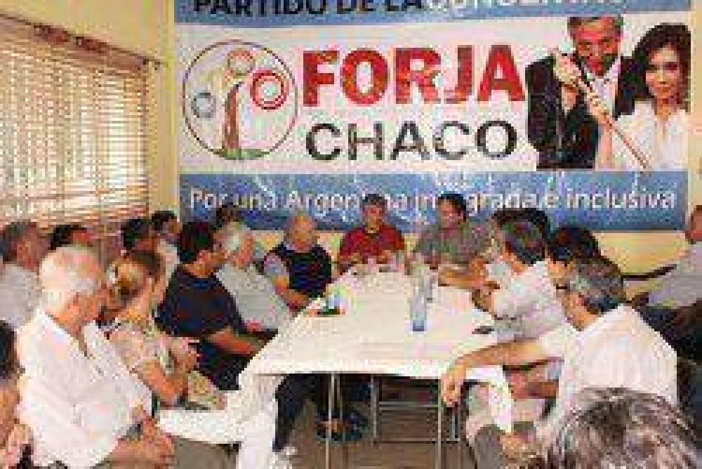 Reuni�n de la mesa Nacional de la Concetaci�n FORJA en el Chaco