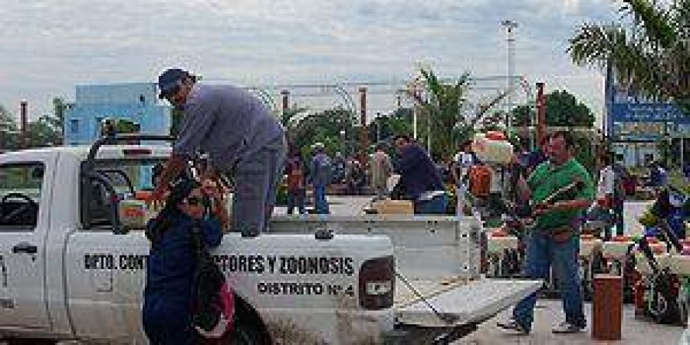 Hoy fumigan casas del B� Fontana y entregar�n elementos preventivos