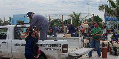 Hoy fumigan casas del B� Fontana y entregar�n elementos preventivos