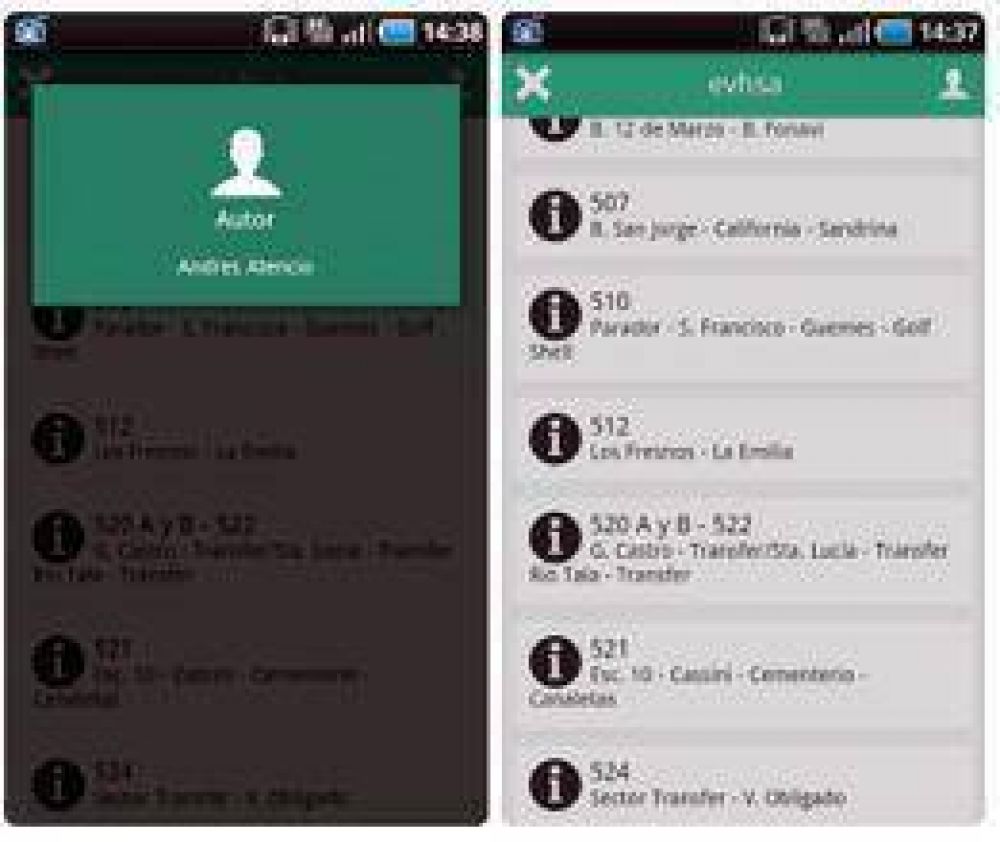 Crearon aplicaci�n con recorridos de colectivos  