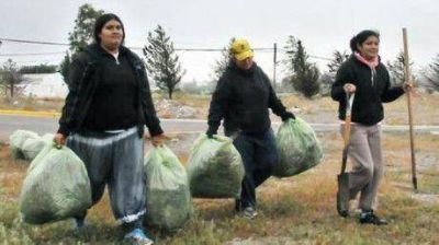 �Tomar la pala, el pico y el rastrillo es demostrar que cuando quer�s, trabaj�s�
