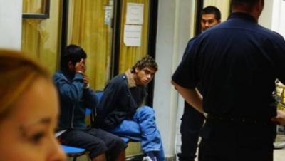 El sospechoso de disparar contra polic�as fue indagado
