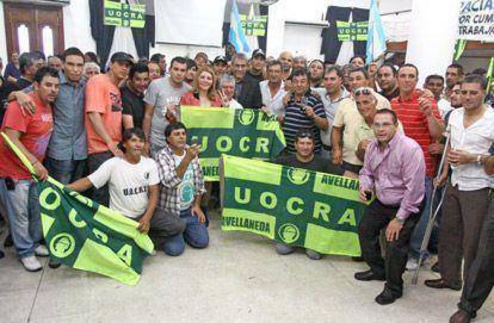 H�ctor Villagra asumi� su s�ptimo mandato al frente de la UOCRA Avellaneda