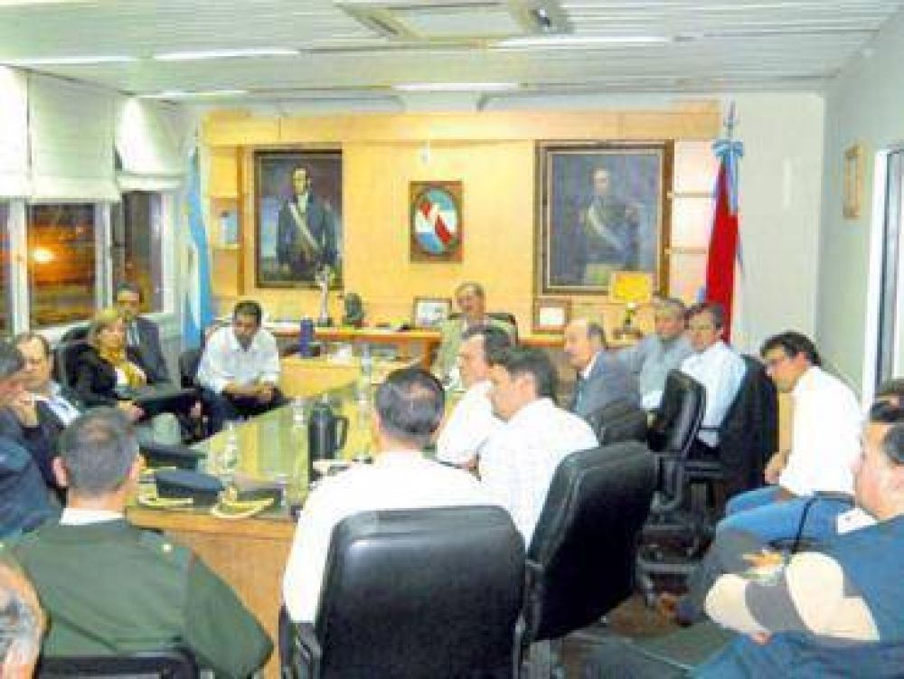 Bahl y Lauritto con el Consejo de Seguridad