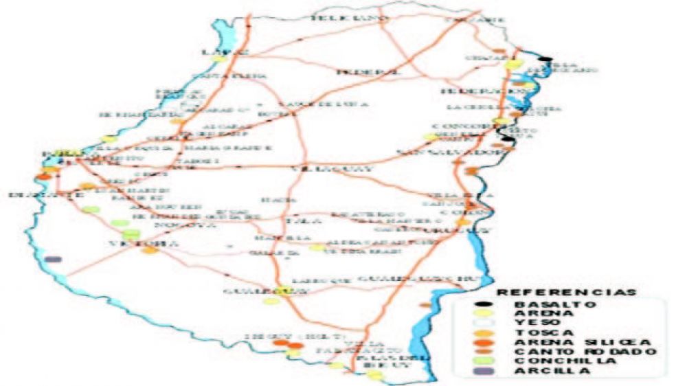 La producci�n minera fue r�cord en 2012 en Entre R�os