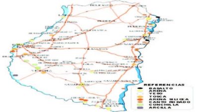 La producci�n minera fue r�cord en 2012 en Entre R�os