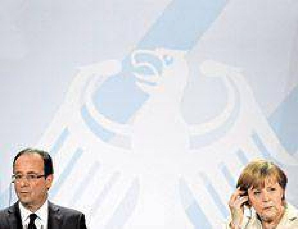 Par�s no es una fiesta para Merkel
