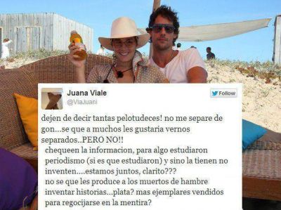 Juanita: "Dejen de decir pelot... estamos juntos, �clarito?"