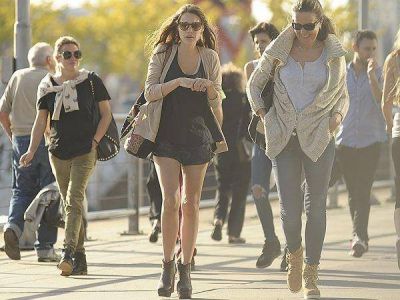 El minishort de Pampita que revolucion� Puerto Madero