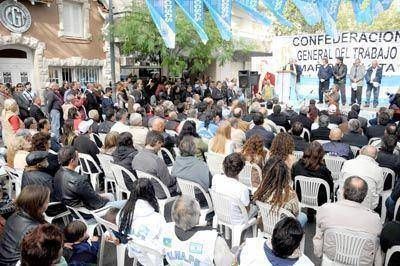 En un marco de unidad la CGT local celebr� el D�a del Trabajador