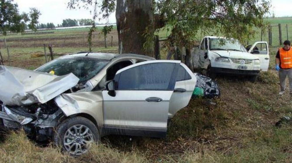 El 56 por ciento de las v�ctimas choc� en rutas