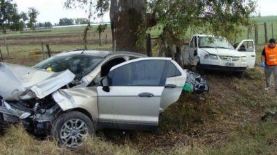 El 56 por ciento de las v�ctimas choc� en rutas