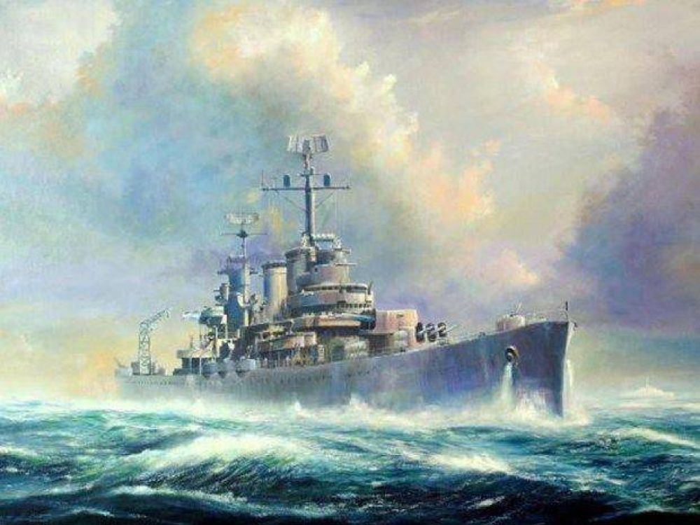 Recuerdan a ca�dos en el hundimiento del Crucero