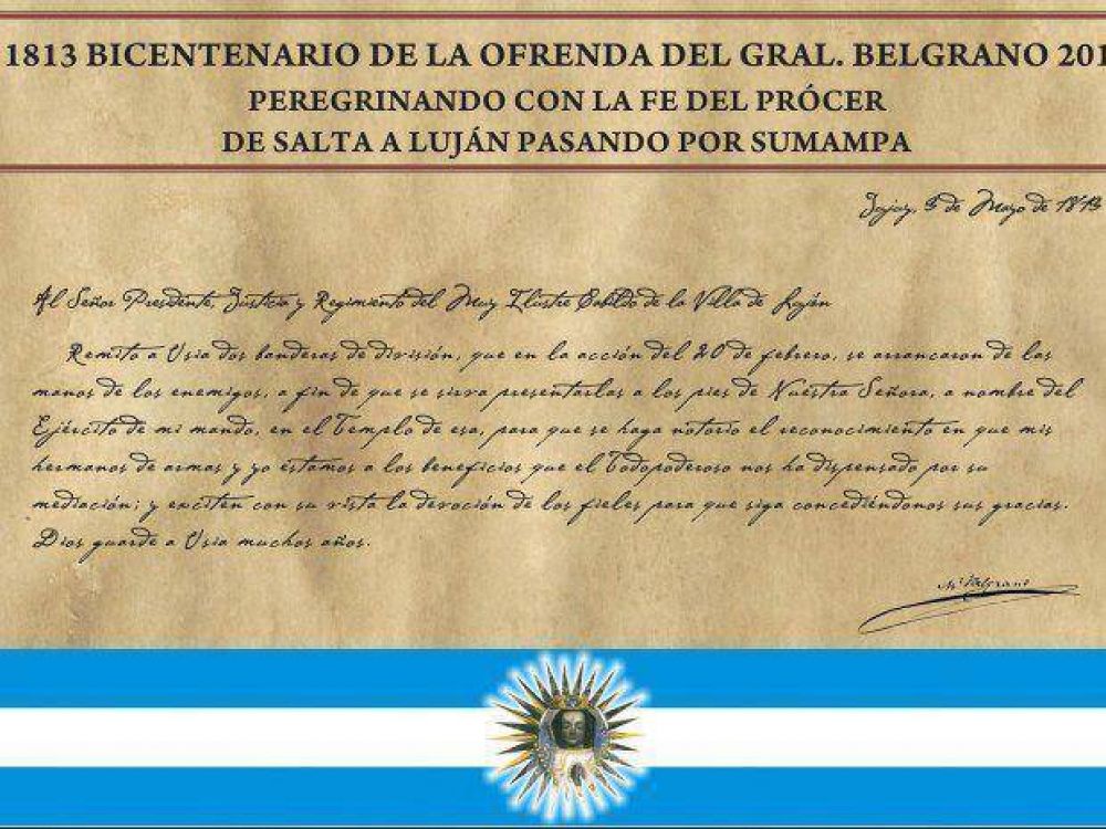 Peregrinaci�n para recordar el bicentenario