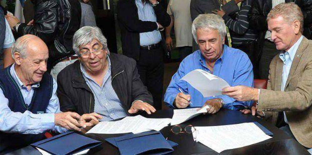 Moyano, Lavagna, de Narv�ez, y de la Sota, lanzaron frente opositor