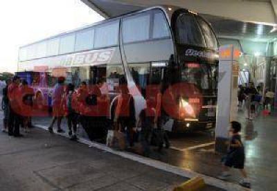 Paro de UTA: los colectivos no podr�n salir de la provincia a partir de las 14
