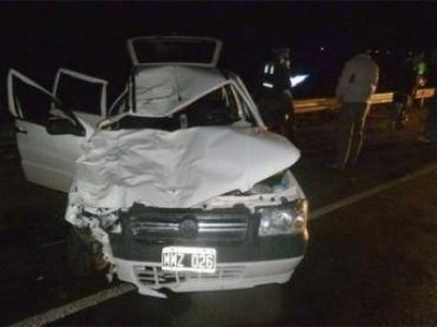 Cinco caballos provocaron un accidente en la Ruta 14: hubo lesionados leves