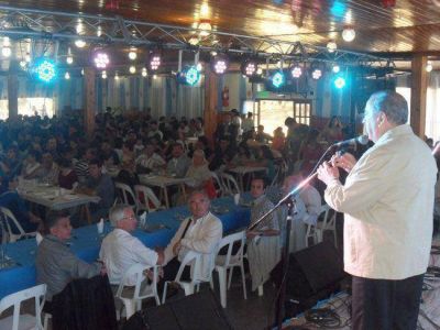 Jorge particip� del almuerzo en el CEC por el D�a Internacional del Trabajador