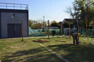 El Municipio remodela integralmente la Plaza Carlos Gardel de Virreyes