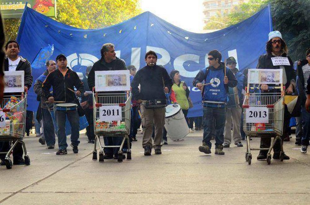 Original protesta de UPCN en Neuqu�n