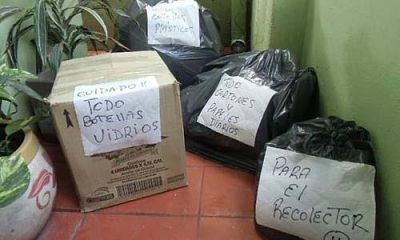 Derqui toma la iniciativa en la separaci�n de basura domiciliaria