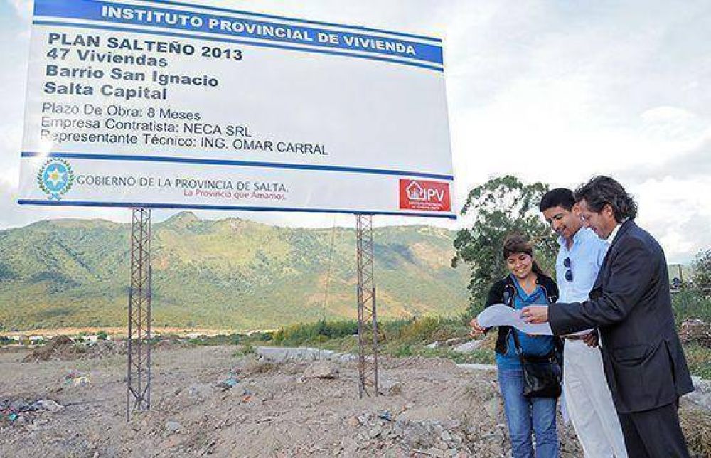 El IPV inici� la obra de construcci�n de 47 viviendas en barrio San Ignacio