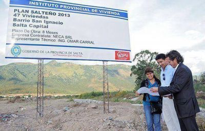 El IPV inici� la obra de construcci�n de 47 viviendas en barrio San Ignacio