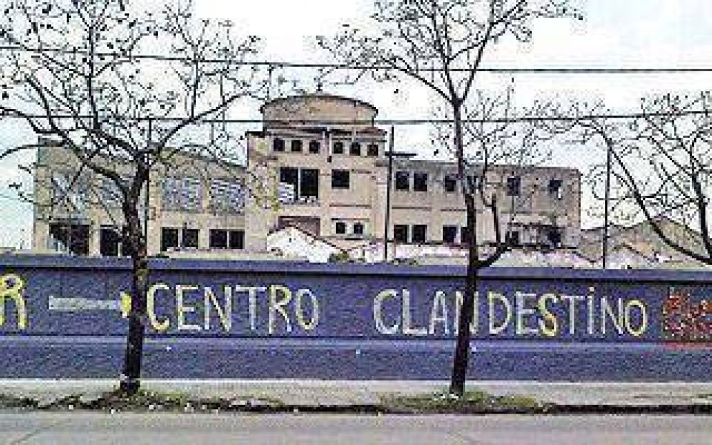 Denuncian la demolici�n parcial de un centro clandestino de detenci�n