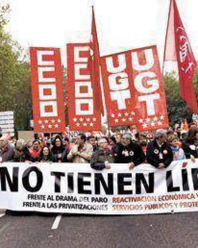 D�a del Trabajador con protestas en toda Europa