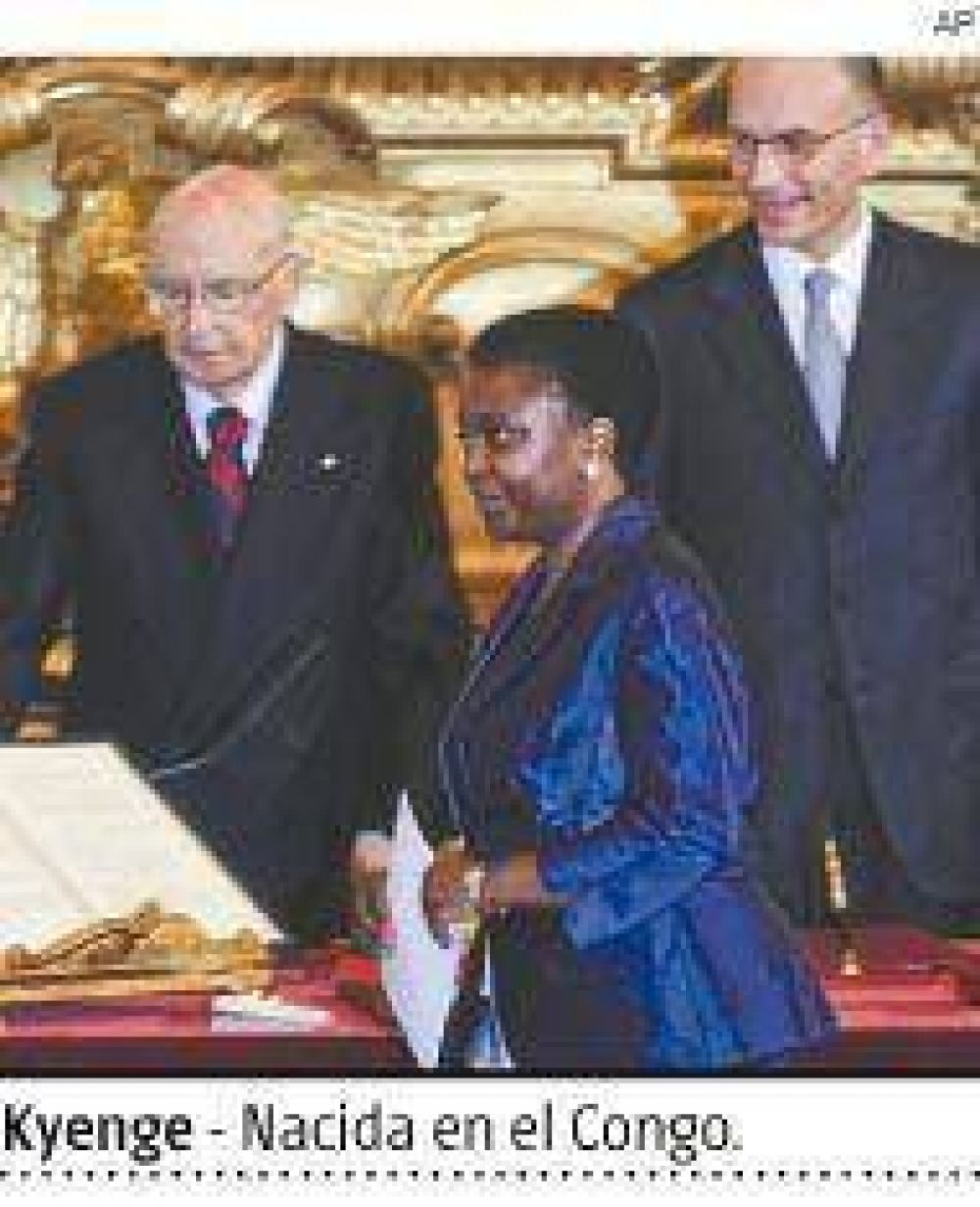 Italia: brutal xenofobia contra una ministra