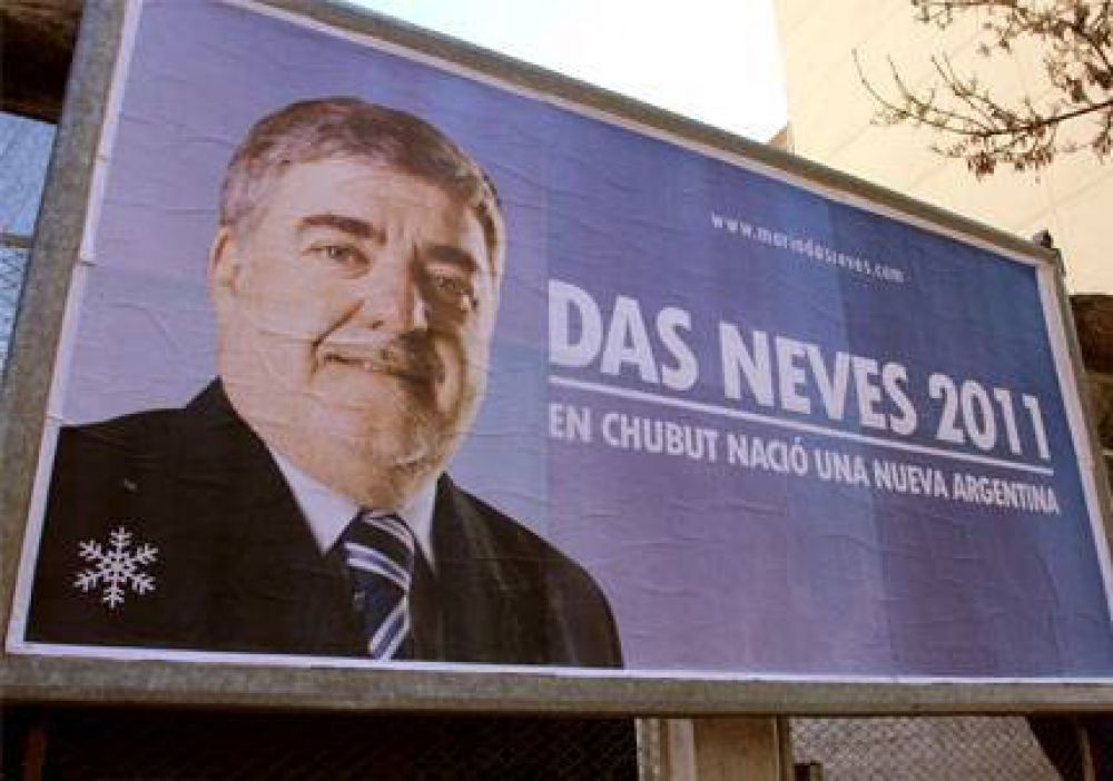 La campa�a presidencial de Das Neves se habr�a pagado con fondos p�blicos
